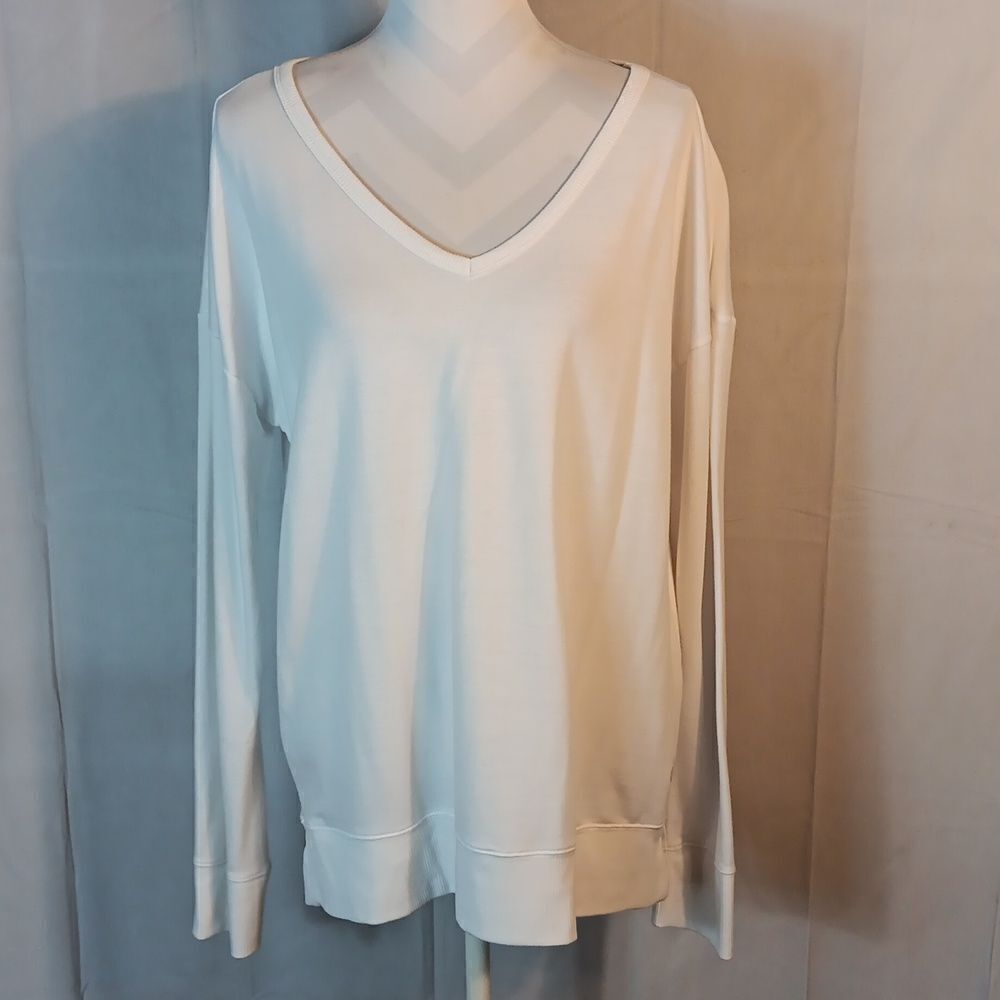 Balance Collection White Open-Back Sweater - Picture 7 of 7